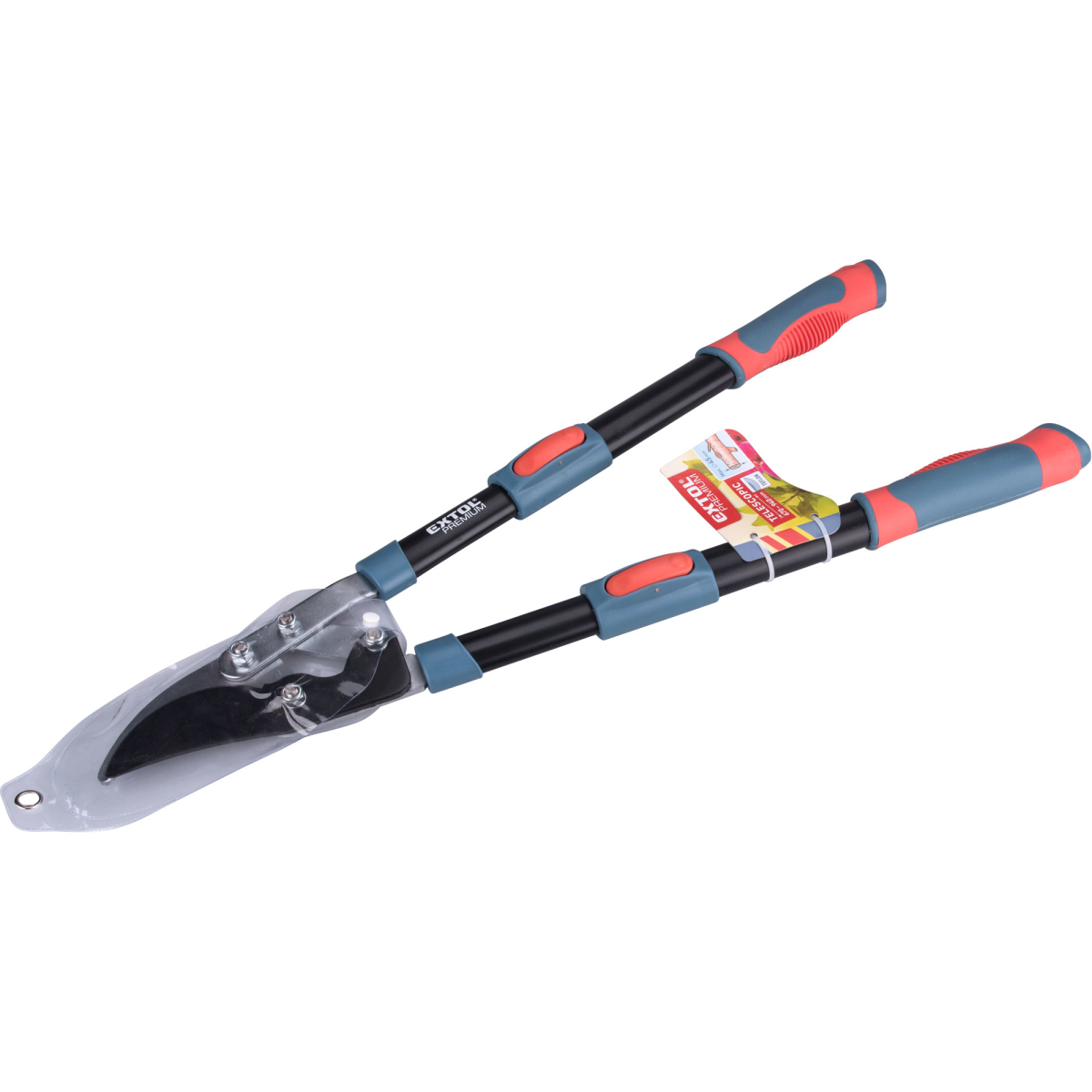 Nůžky na větve teleskopické převodové dvousečné, 670-940mm, HCS Náhled