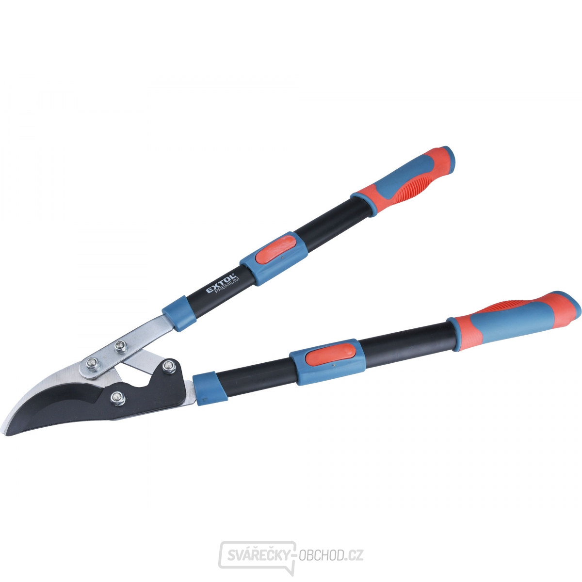 Nůžky na větve teleskopické převodové dvousečné, 670-940mm, HCS
