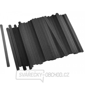 Tyčinky tavné, černá barva, ∅11x200mm, 1kg gallery main image