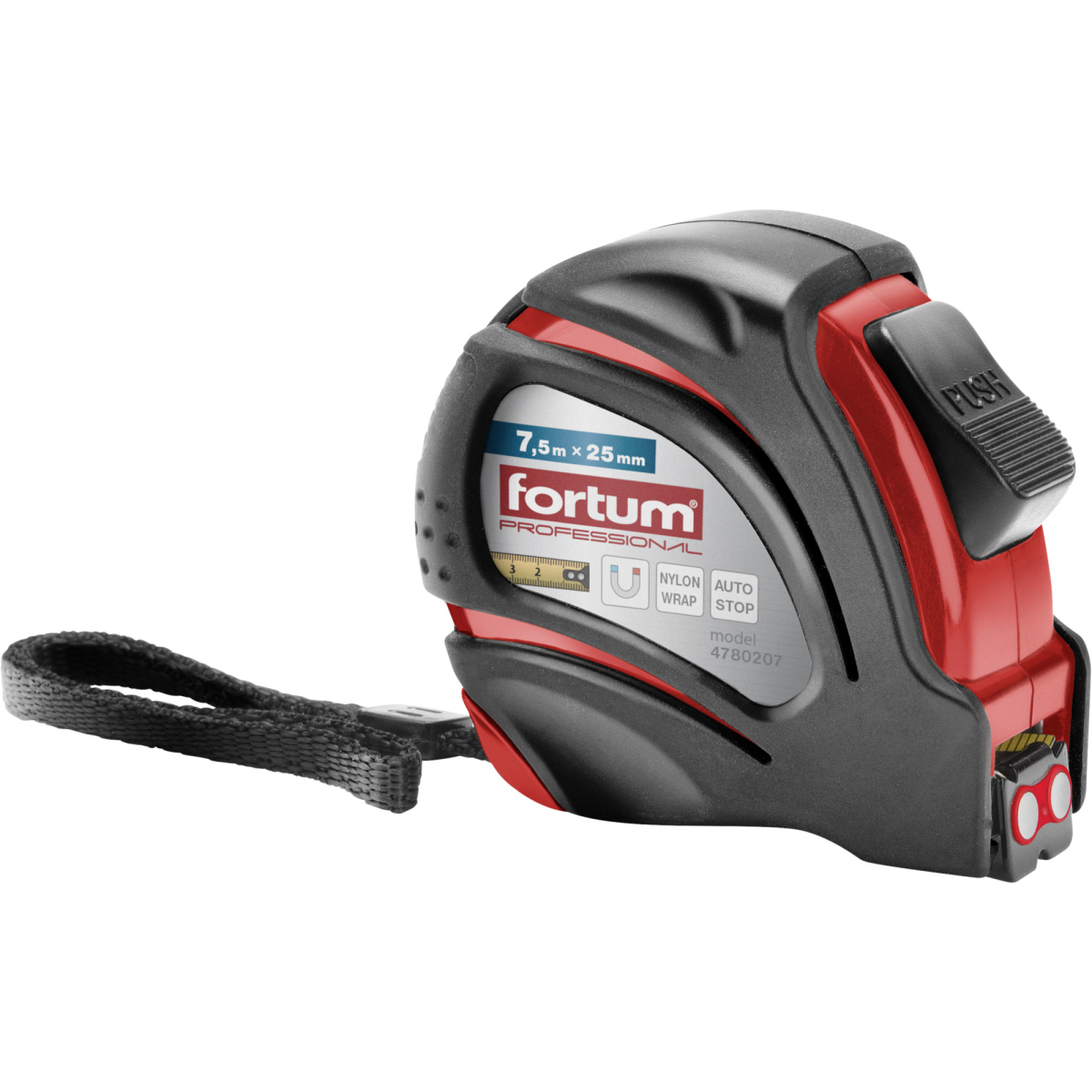 Levně Fortum Metr svinovací, 7,5m, š. pásku 25mm 4780207