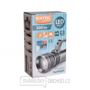 Svítilna 300lm, zoom, celokovová, 5W LED náhled