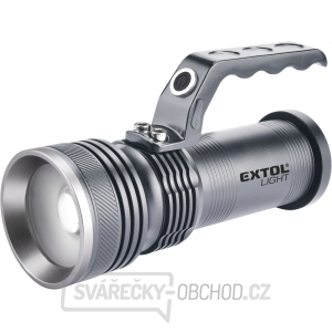 Svítilna 300lm, zoom, celokovová, 5W LED gallery main image