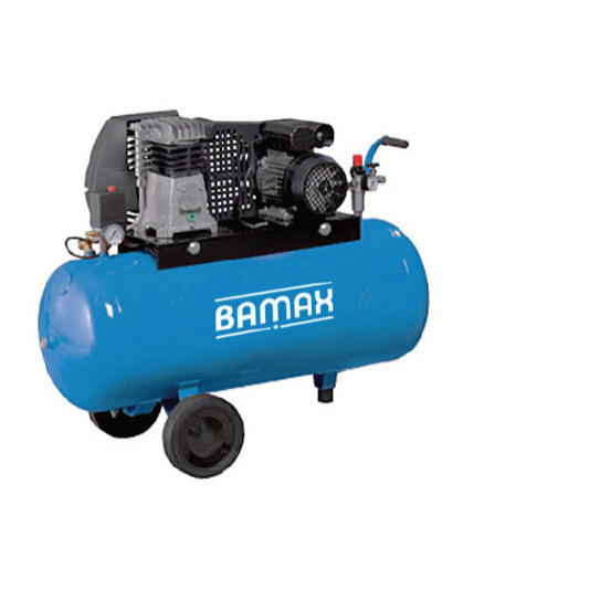 Pístový kompresor BAMAX BX29G/100CT3 + Servisní sada ZDARMA (1L oleje a vzduchový filtr)