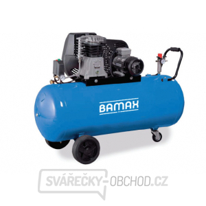 Pístový kompresor BAMAX BX49G/150CT4 + Servisní sada ZDARMA (1L oleje a vzduchový filtr)
