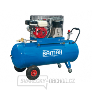 Kompresor BAMAX BX49G/100PE 5,5 s benzinovým motorem gallery main image