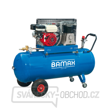 Kompresor BAMAX BX49G/200PE 5,5 s benzinovým motorem