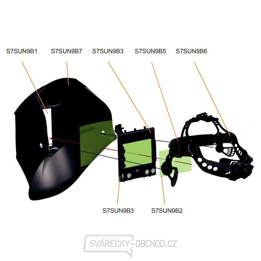 Folie ochranná vnitřní S9B, SUN2000 Folie ochranná vnitřní S9B, SUN2000 gallery main image