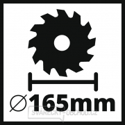 Pila ruční okružní Aku TE-CS 18/165 Li-Solo Einhell Expert Plus náhled