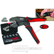 Krimpovací kleště se sadou výměnných čelistí VIGOR V2499 Krimpovací kleště se sadou výměnných čelistí VIGOR V2499 gallery main image