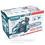 Pila řetězová aku, BRUSHLESS, 40V Li-ion, 30cm, bez baterie a nabíječky Náhled