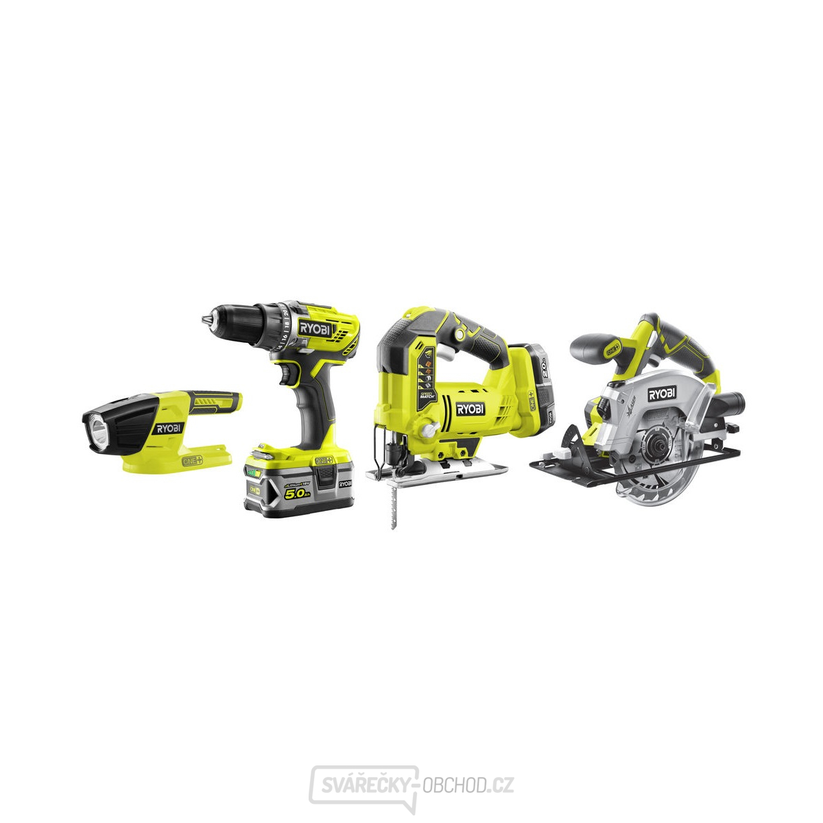 Ryobi R18CK4A-252S - 18 V set