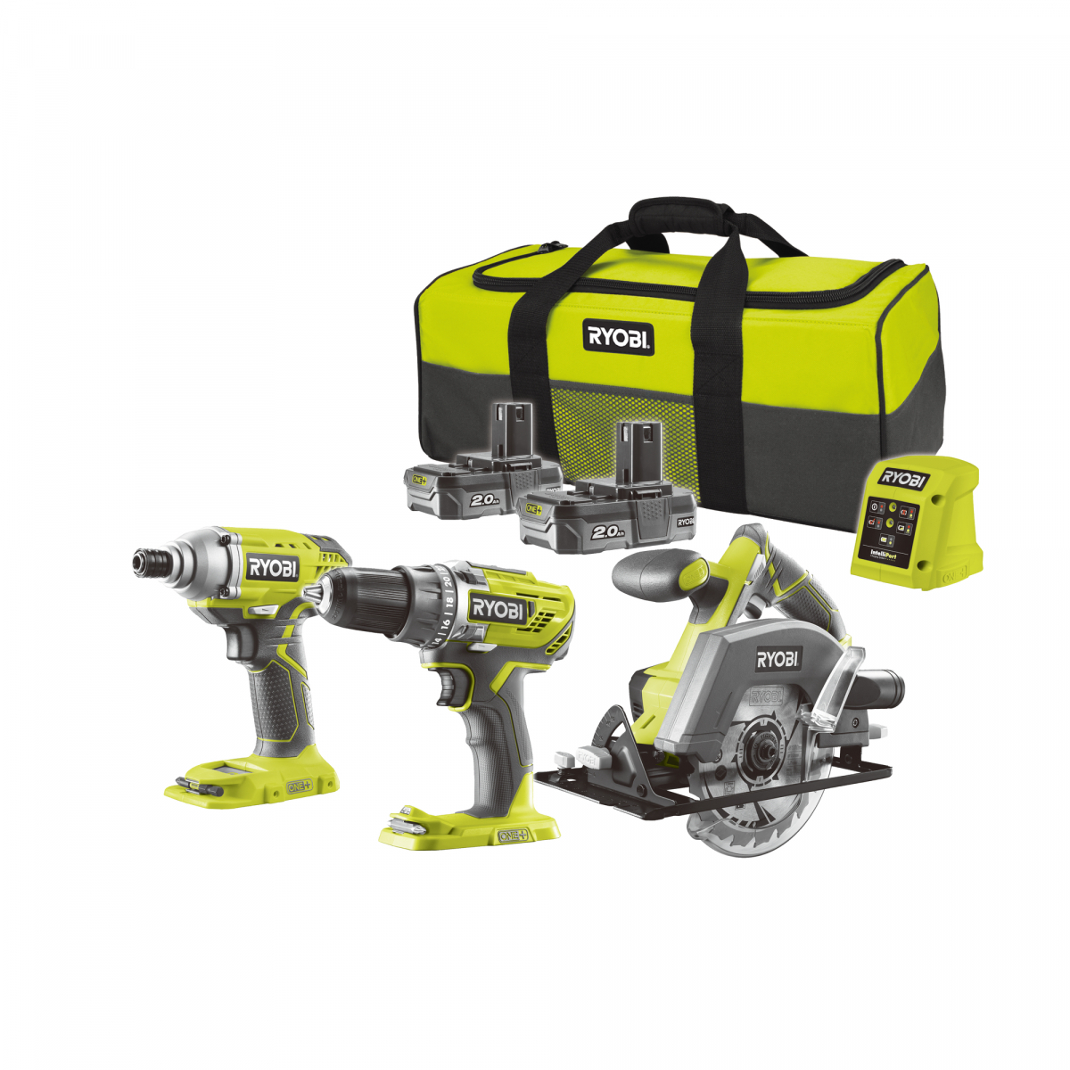 Ryobi R18DDIDCSP-220S - 18 V set 5133003813