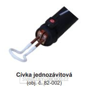 Jednozávitová cívka 45mm,úhel 35°