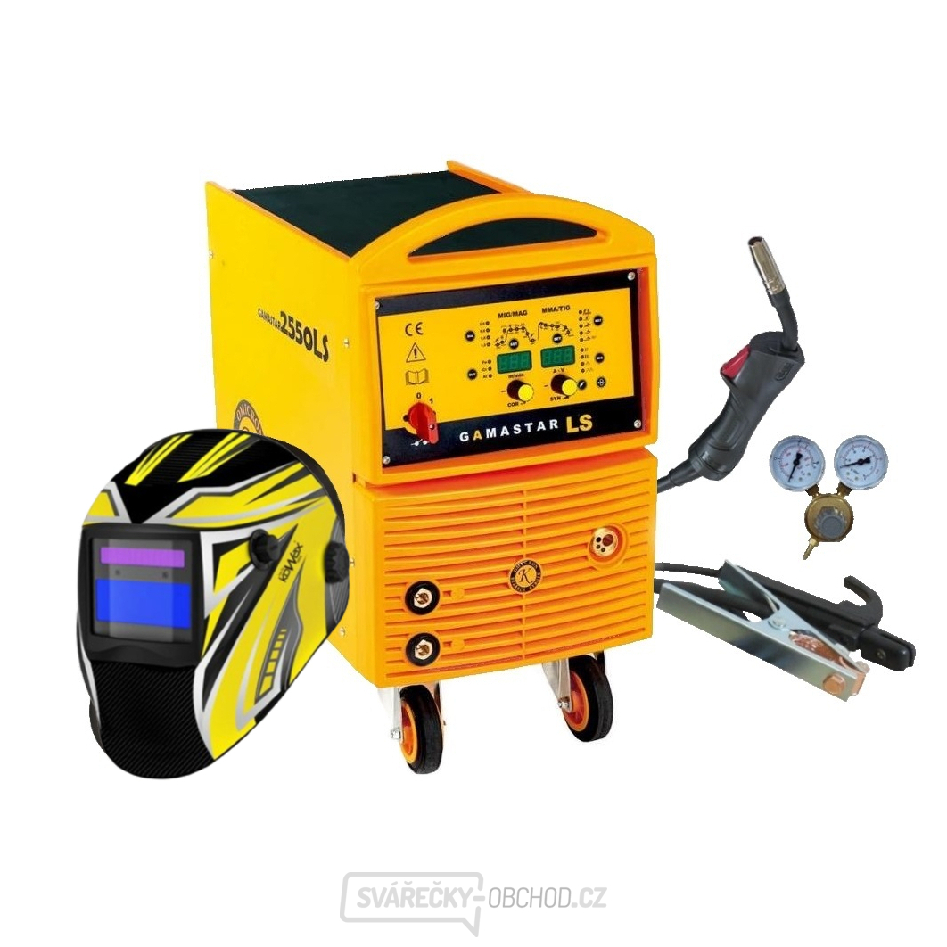 Gamastar 2550LS SYNERGIE 4kladka + Hořák 4m + 25/3m Kabely + Ventil + Kukla