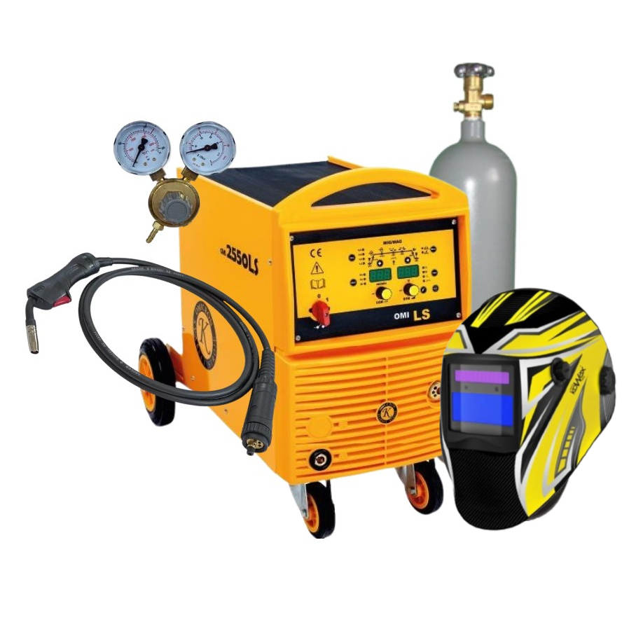 Omicron OMI 2550LS SYNERGIE 4kladka + Hořák + Ventil + Kukla + plná Láhev CO2 2737set2