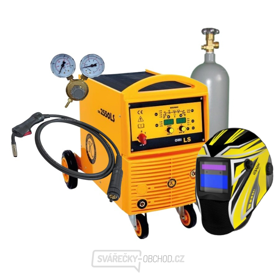 OMI 2550LS SYNERGIE 4kladka + Hořák + Ventil + Kukla + plná Láhev CO2