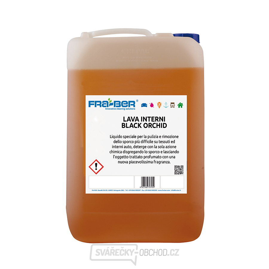 TEKUTÝ ČISTÍCÍ PŘÍPRAVEK LAVA INTERNI B BLACK ORCHID-25L