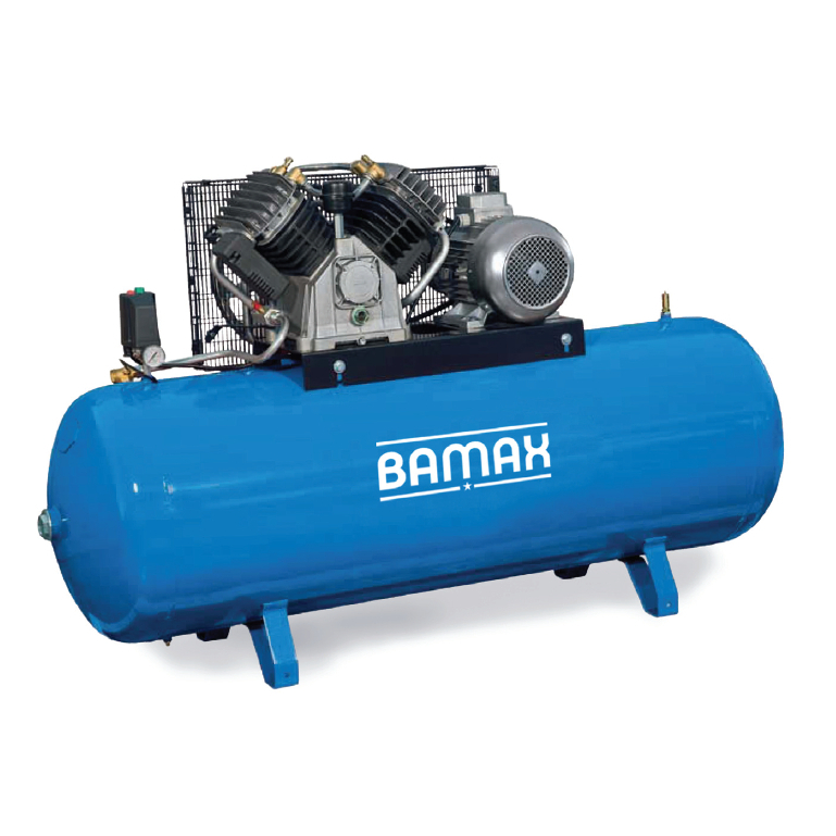 Pístový kompresor BAMAX BX70G/500CT10 + Servisní sada ZDARMA (1L oleje a vzduchový filtr)