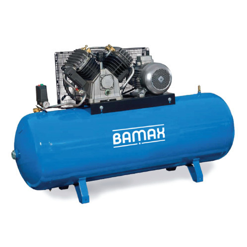 Stacionární pístový kompresor BAMAX BX70G/500FT10 + Servisní sada ZDARMA (1L oleje a vzduchový filtr)