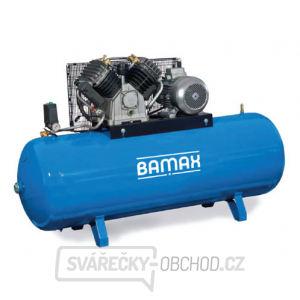 Stacionární pístový kompresor BAMAX BX70G/500FT10 + Servisní sada ZDARMA (1L oleje a vzduchový filtr) gallery main image