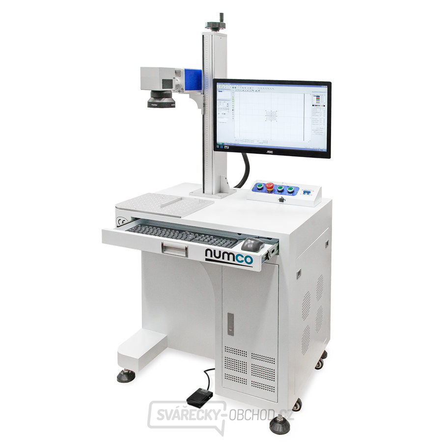 Vláknový (fiber) laser NU 200 FC - COLOR