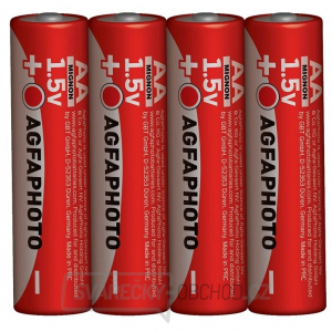 AgfaPhoto zinková baterie AA, shrink 4ks