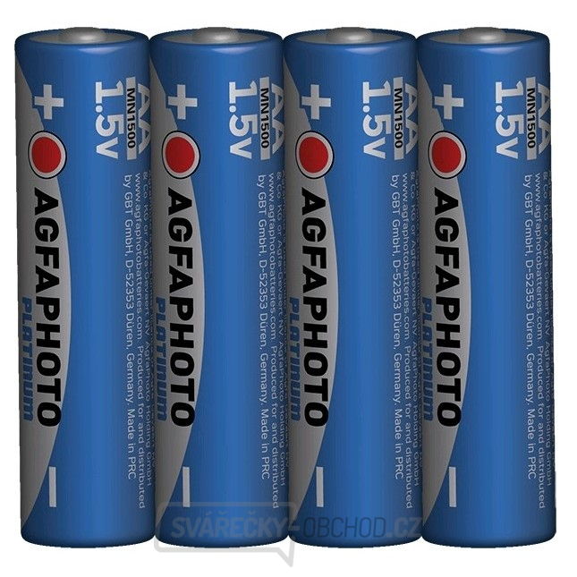 AgfaPhoto Power alkalická baterie LR06/AA, shrink 4ks