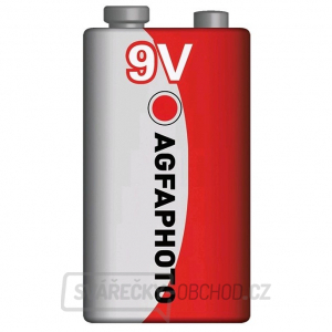 AgfaPhoto zinková baterie 9V, shrink 1ks