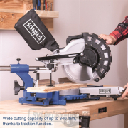 Scheppach HM 254 pokosová pila s potahem a laserem náhled