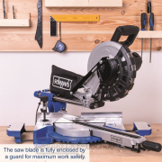 Scheppach HM 254 pokosová pila s potahem a laserem náhled