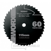 WA5047 - Kotouč na dřevo/kov 115 x 9,5 pro WU427, Worxsaw XL WA5047 - Kotouč na dřevo/kov 115 x 9,5 pro WU427, Worxsaw XL gallery main image
