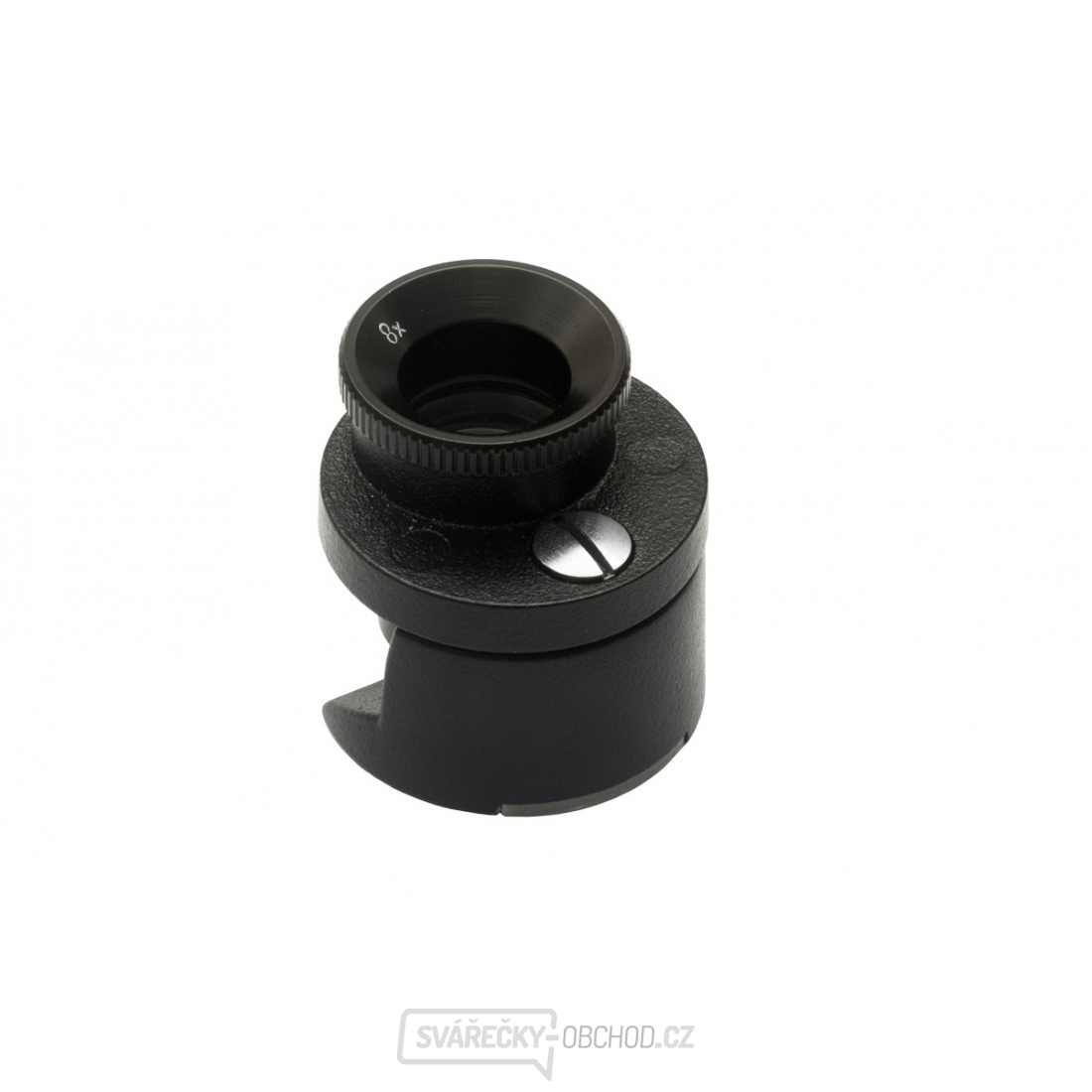 Brinellova lupa se dvěma čočkami 16 mm 10x, stupnice 10 mm