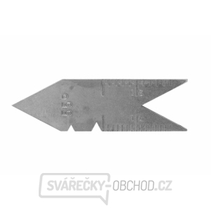 Šablona pro závity - Whitworth 55° KINEX Šablona pro závity - Whitworth 55° KINEX gallery main image