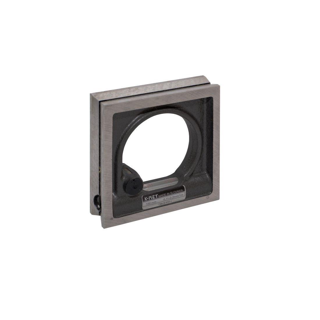 Vodováha strojní rámová KINEX 100 mm, PN 25 5737-1 5080-02-100