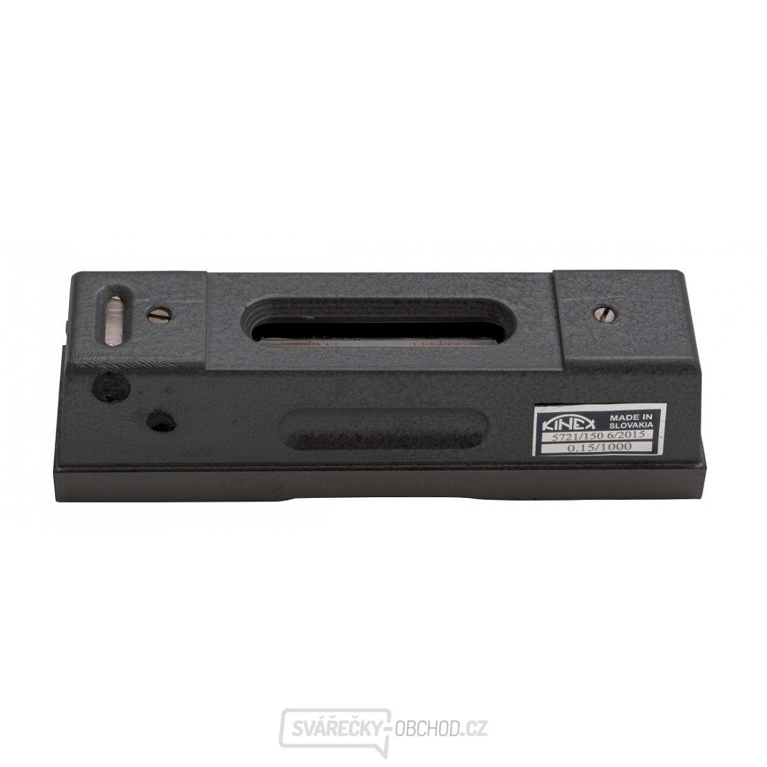 Vodováha strojní podélná KINEX 200 mm, PN 25 5721-1