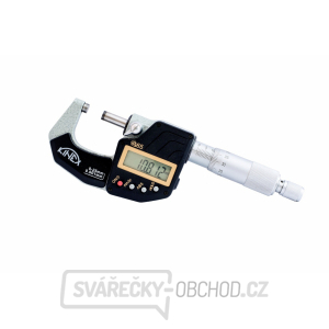 Digitální mikrometr třmenový KINEX ABSOLUTE ZERO, 25-50 mm, 0,001mm, DIN 863, IP 65 Digitální mikrometr třmenový KINEX ABSOLUTE ZERO, 25-50 mm, 0,001mm, DIN 863, IP 65 gallery main image