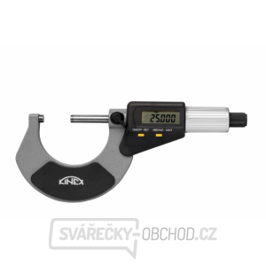 Digitální mikrometr třmenový KINEX 75-100 mm, 0,001mm, DIN 863, IP 65 Digitální mikrometr třmenový KINEX 75-100 mm, 0,001mm, DIN 863, IP 65