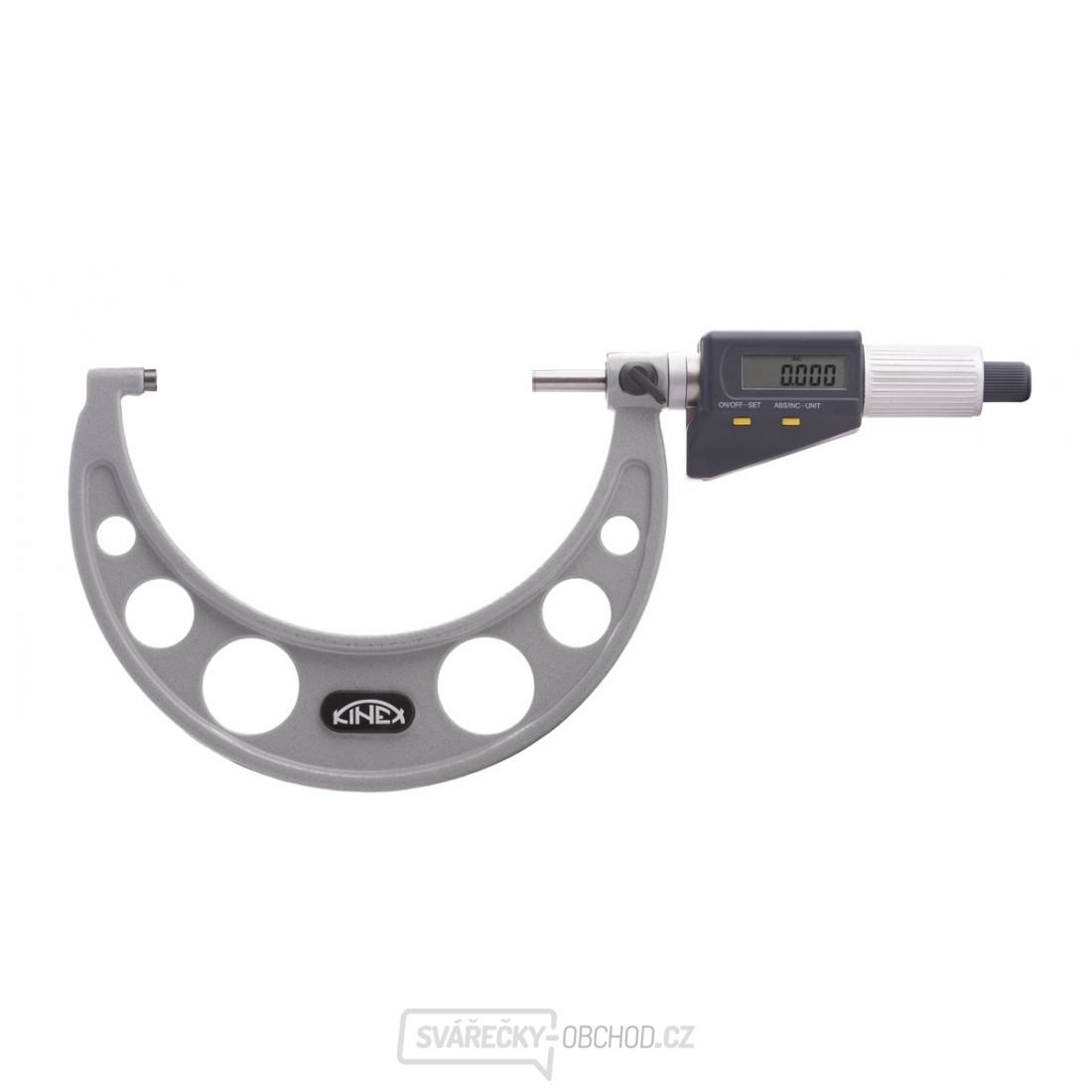 Digitální mikrometr třmenový KINEX 150-175 mm, 0,001mm, DIN 863, IP 65