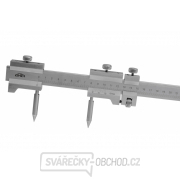 Kružidlo ploché s mm dělením a jemným stavěním KINEX 1000/0,1mm, DIN 862 Kružidlo ploché s mm dělením a jemným stavěním KINEX 1000/0,1mm, DIN 862 gallery main image