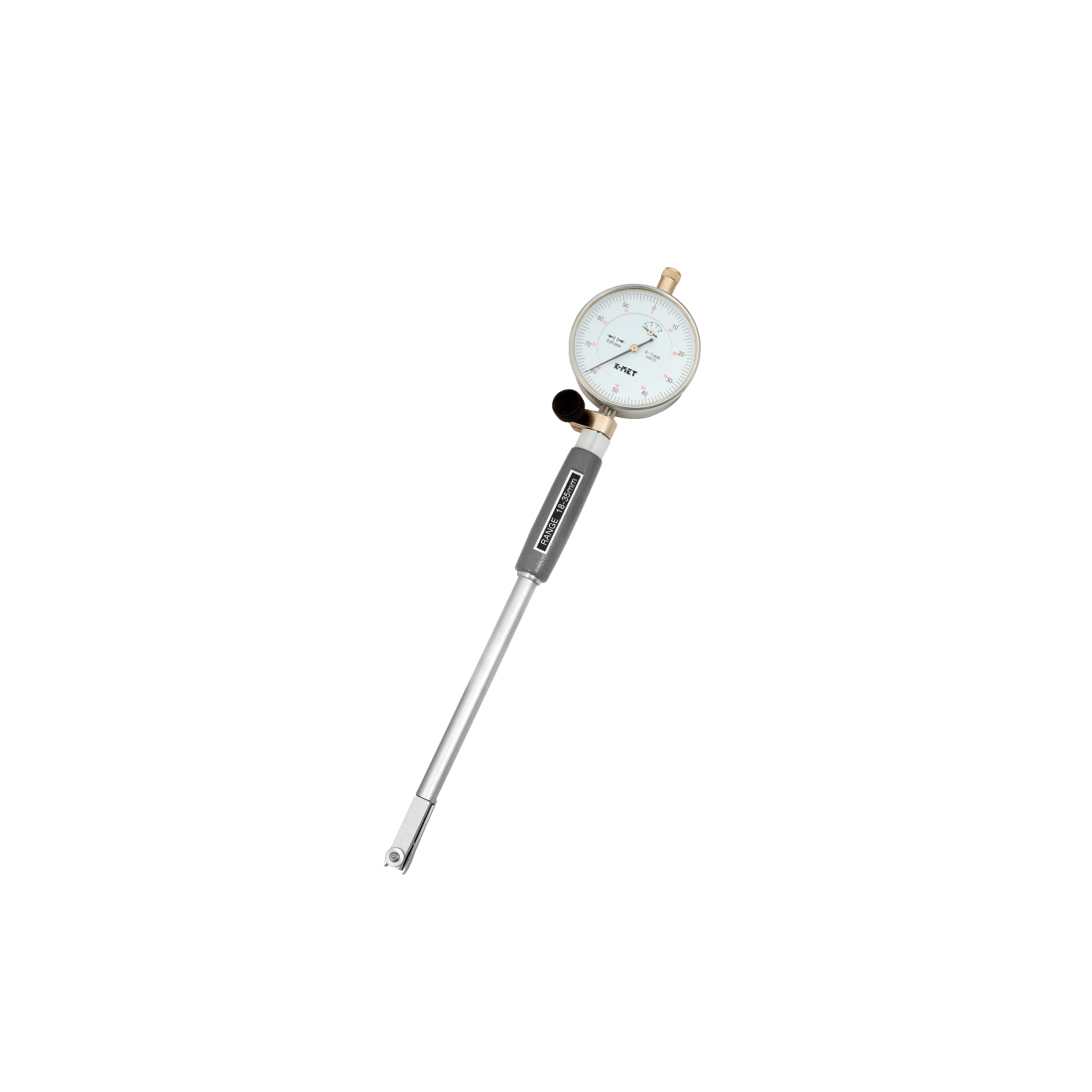 KINEX/K-MET Mikrometr dutinový (dutinoměr) KINEX - analog úchylkoměr 250-450 mm/0.01mm, DIN 863 7110-7