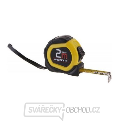 Svinovací metr FESTA 2m - pogumovaný s magnetem, tř. přesnosti 2