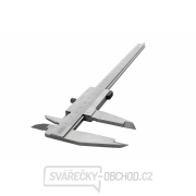 Posuvné měřítko s hloubkoměrem KINEX 150 mm, 0,02 mm, aretace šroubkem, paralelní vedení, monoblok, TOP QUALITY, DIN 862 Posuvné měřítko s hloubkoměrem KINEX 150 mm, 0,02 mm, aretace šroubkem, paralelní vedení, monoblok, TOP QUALITY, DIN 862 gallery main image