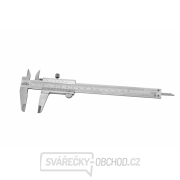 Posuvné měřítko KINEX 150 mm, 0,02 mm, aretace šroubkem, mm+inch, ČSN 25 1238, DIN 862 Posuvné měřítko KINEX 150 mm, 0,02 mm, aretace šroubkem, mm+inch, ČSN 25 1238, DIN 862 gallery main image