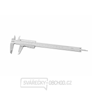 Posuvné měřítko KINEX 160 mm, 0,02 mm, aretace tlačítkem, mm+inch, monoblok, ČSN 25 1238, DIN 862 Posuvné měřítko KINEX 160 mm, 0,02 mm, aretace tlačítkem, mm+inch, monoblok, ČSN 25 1238, DIN 862 gallery main image