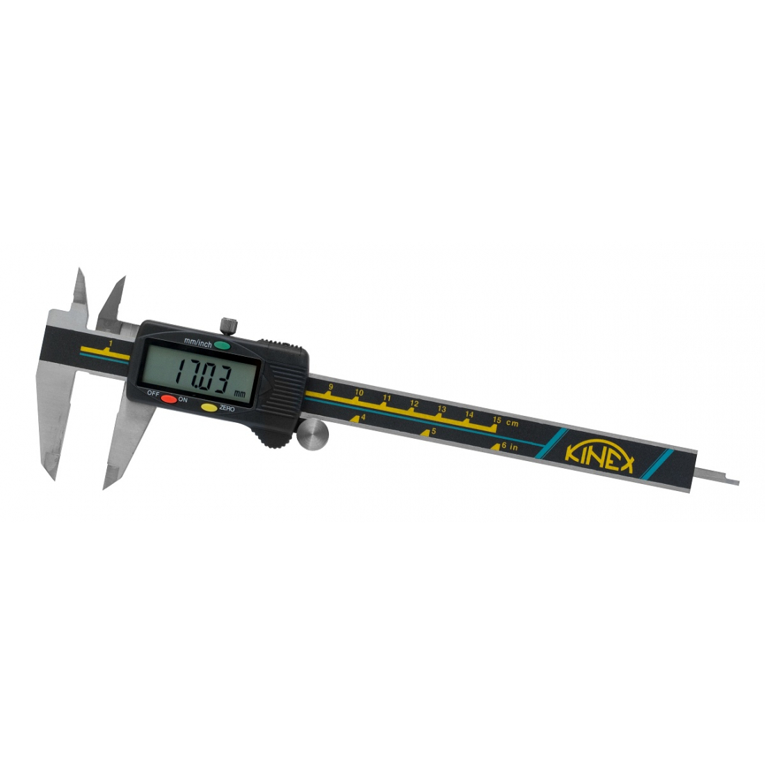 Digitální posuvné měřítko KINEX, 150 mm, DIN 862 6040-02-150