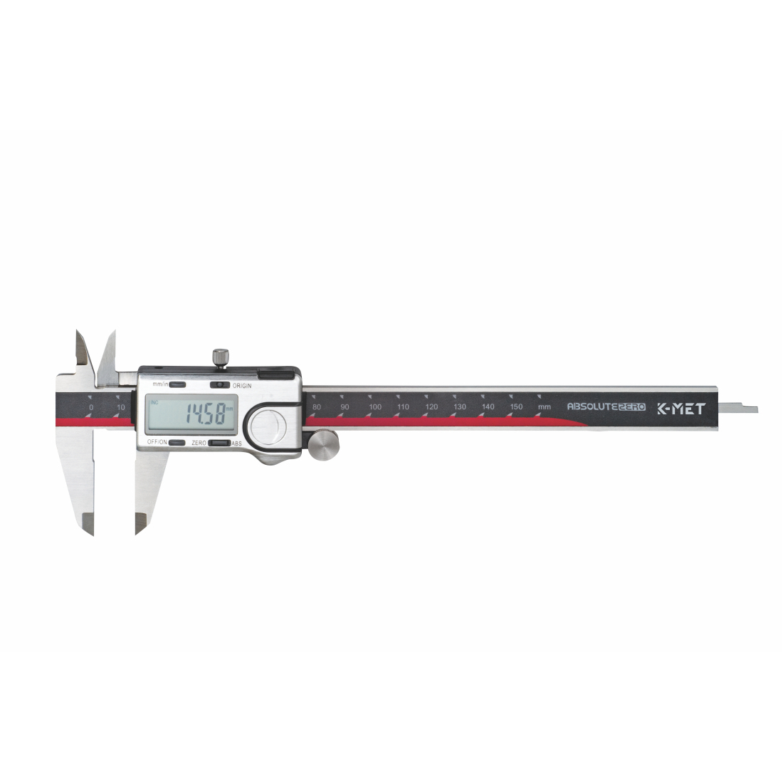 Levně Digitální posuvné měřítko KINEX ABSOLUTE ZERO, 150/40 mm, DIN 862 6040-05-150