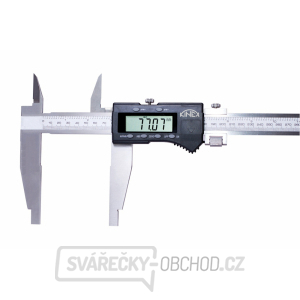 Digitální posuvné měřítko s horními noži KINEX 500/125 mm, DIN 862