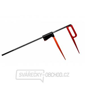 Lesnická průměrka KINEX Red&Black LINE 500 mm (dělení 1mm) gallery main image