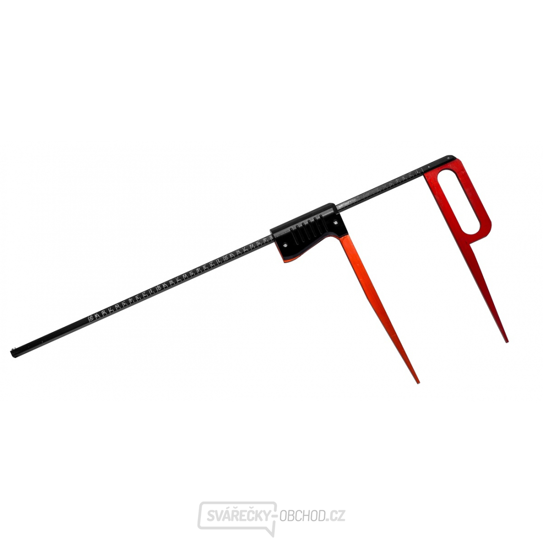 Lesnická průměrka KINEX Red&Black LINE 1000 mm (dělení 1mm)