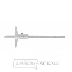Hloubkoměr bez nosu KINEX 150 mm, 0,02mm, ČSN 25 1280, DIN 862 Hloubkoměr bez nosu KINEX 150 mm, 0,02mm, ČSN 25 1280, DIN 862 gallery main image